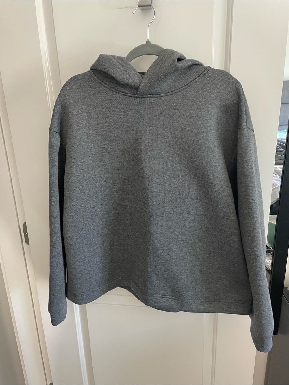 Zara Grey Hooded Sweatshirt